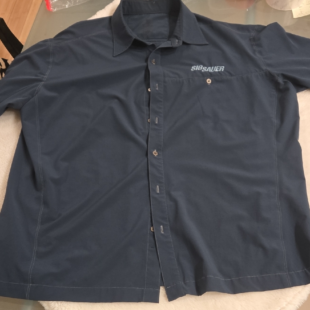 Kuhl Men's Dark Blue Casual Button Down Shirt